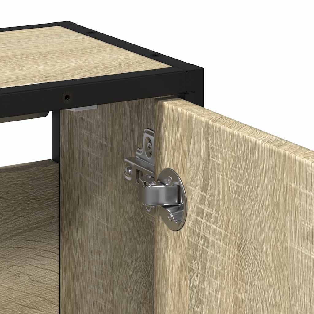 Bad-Spiegelschrank Sonoma-Eiche 65x20x60 cm Holzwerkstoff