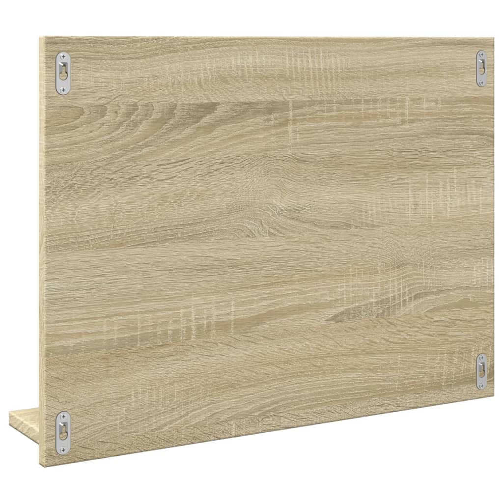 Badspiegel Sonoma-Eiche 60x10,5x45 cm Holzwerkstoff