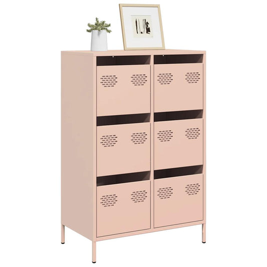 Highboard Rosa 68x39x101,5 cm Stahl