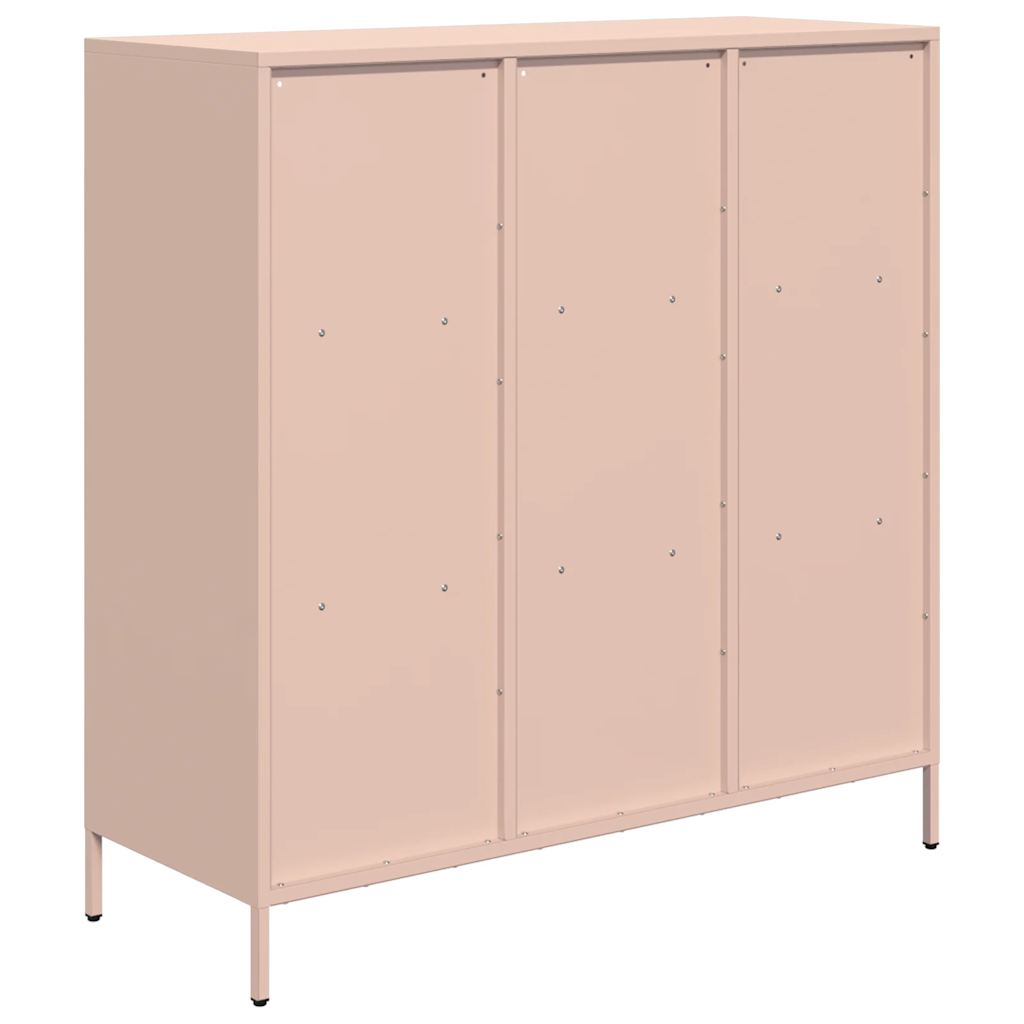 Highboard Rosa 101,5x39x103,5 cm Stahl