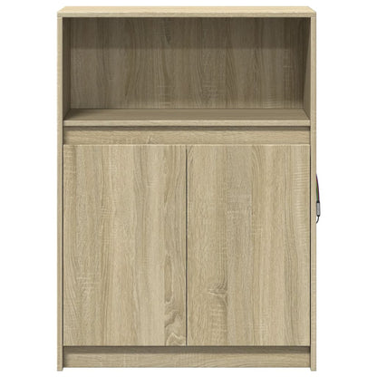 Sideboard mit LED Sonoma-Eiche 72x34x100 cm Holzwerkstoff