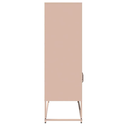 Highboard Rosa 68x39x123 cm Stahl