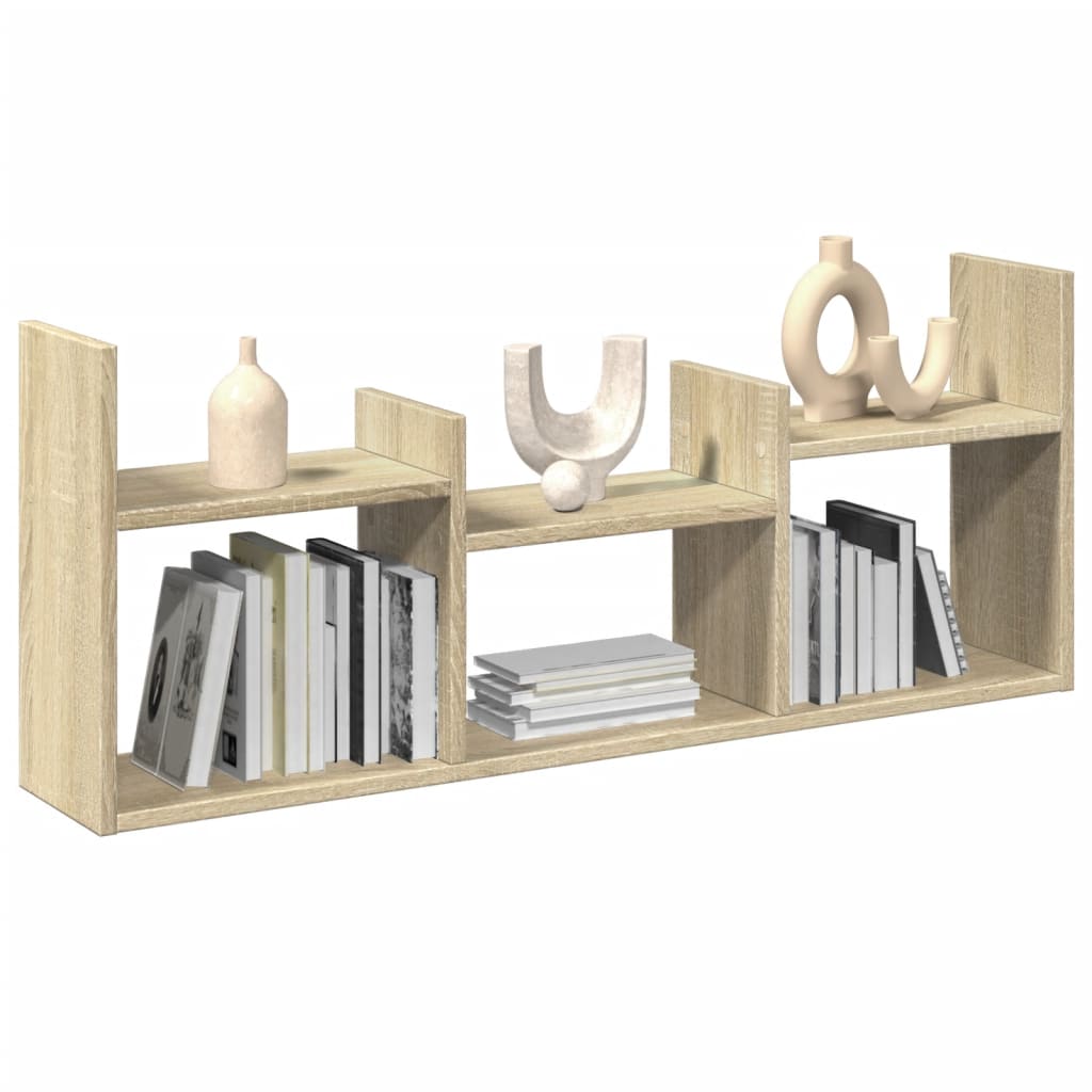 Wandschrank 100x18x40 cm Sonoma Eiche Holzwerkstoff