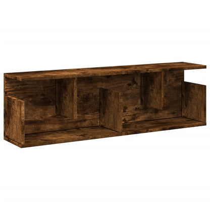 Wandschrank 100x20x30 cm Räuchereiche Holzwerkstoff