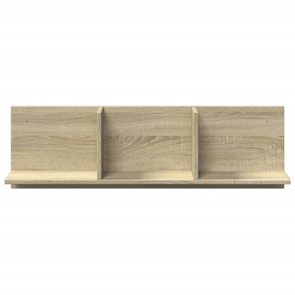 Wandschrank 100x16,5x30 cm Sonoma Eiche Holzwerkstoff