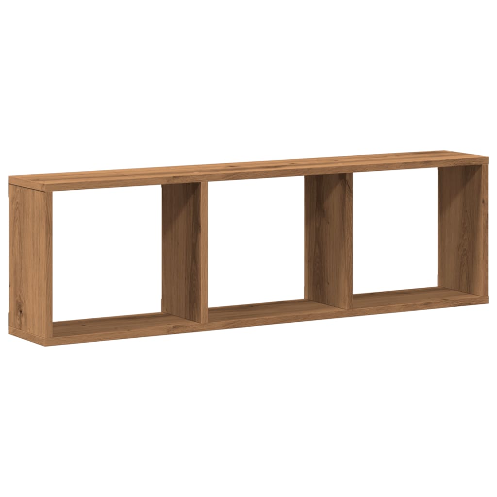 Wandschrank 100x16x30 cm Artisan-Eiche Holzwerkstoff