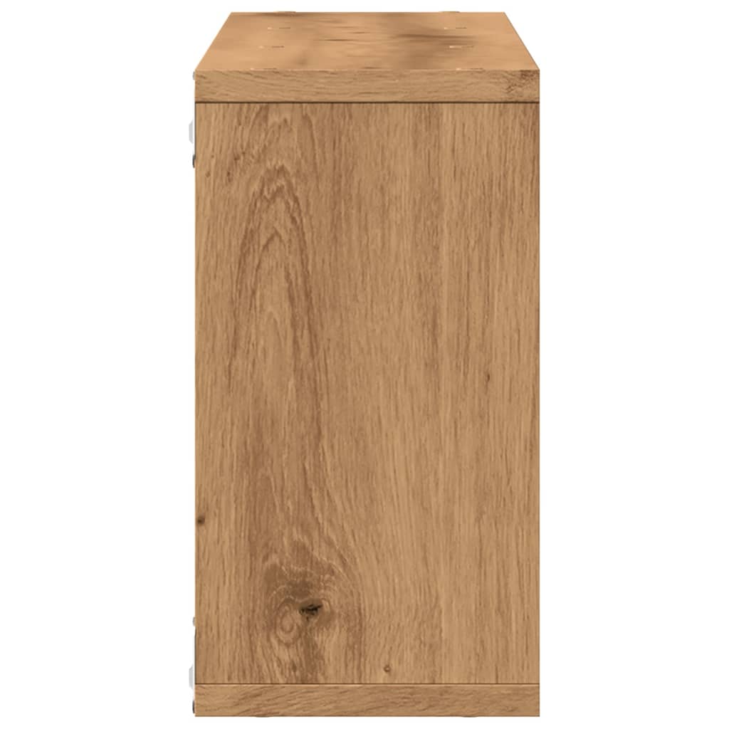 Wandschrank 100x16x30 cm Artisan-Eiche Holzwerkstoff