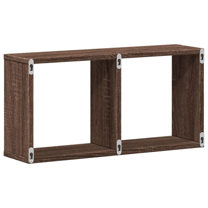 Wandschrank 60x16x30 cm Eichen-Optik Holzwerkstoff