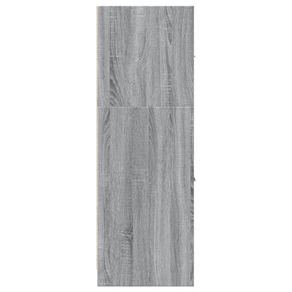 Apothekerschrank Grau Sonoma 40x41x118 cm Holzwerkstoff