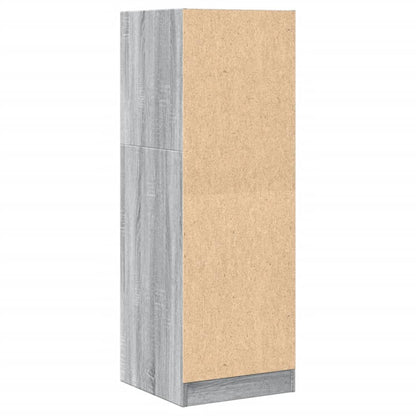 Apothekerschrank Grau Sonoma 40x41x118 cm Holzwerkstoff