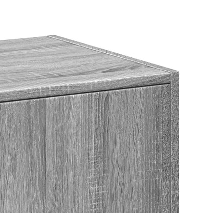 Apothekerschrank Grau Sonoma 40x41x118 cm Holzwerkstoff