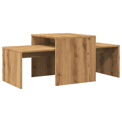 Couchtisch Artisan-Eiche 100x48x40 cm Holzwerkstoff