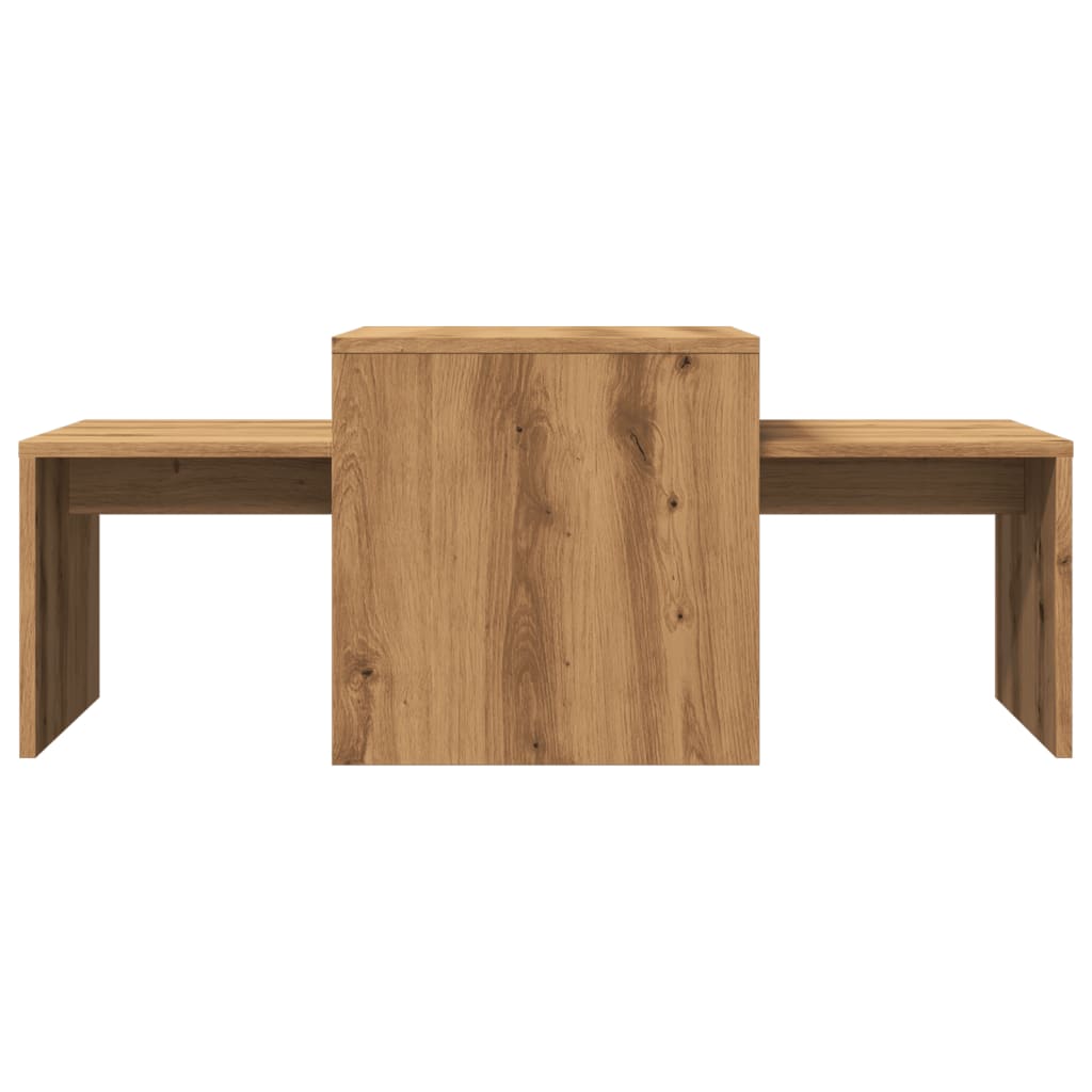 Couchtisch Artisan-Eiche 100x48x40 cm Holzwerkstoff