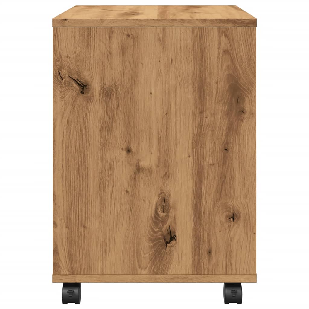 Rollcontainer Artisan-Eiche 45x38x54 cm Holzwerkstoff