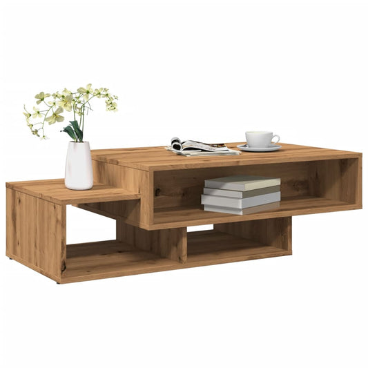 Couchtisch Artisan-Eiche 105x55x32 cm Holzwerkstoff