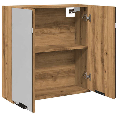 Bad-Spiegelschrank Artisan-Eiche 64x20x66,5 cm Holzwerkstoff