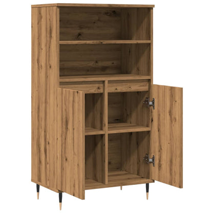 Highboard Artisan-Eiche 60x36x110 cm Holzwerkstoff