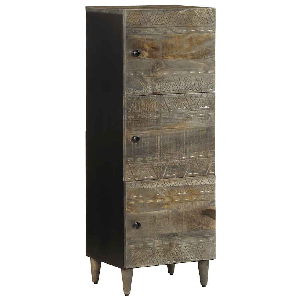 Highboard 40x33x110 cm Massivholz Mango