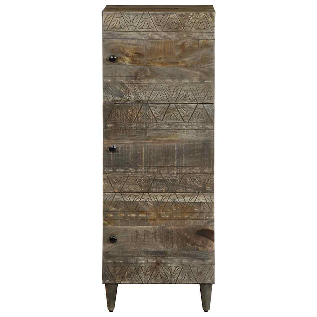 Highboard 40x33x110 cm Massivholz Mango