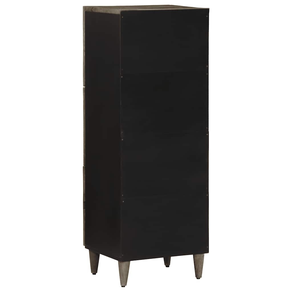 Highboard 40x33x110 cm Massivholz Mango