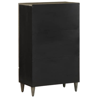 Highboard 60x33x110 cm Massivholz Mango