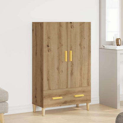 Highboard Artisan-Eiche 70x31x115 cm Holzwerkstoff