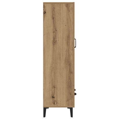 Highboard Artisan-Eiche 70x31x115 cm Holzwerkstoff