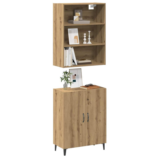 Sideboard mit Wandschrank Artisan-Eiche Holzwerkstoff